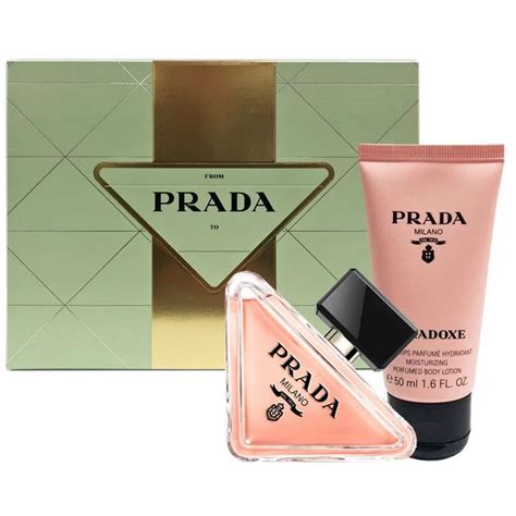 prada paradoxe intense body lotion|prada paradoxe perfume gift set.